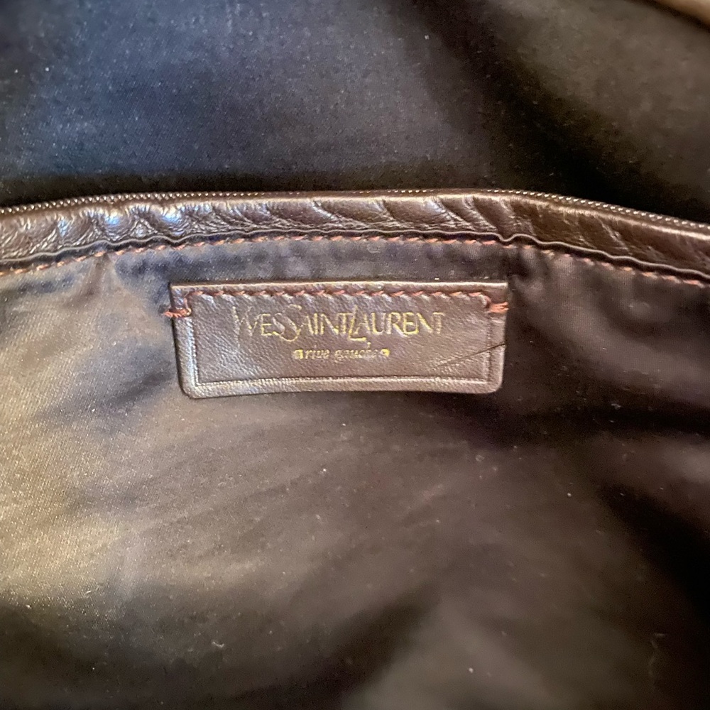 YSL vintage cream patent leather - good condition with yellowish discoloration - Picture 7 of 8